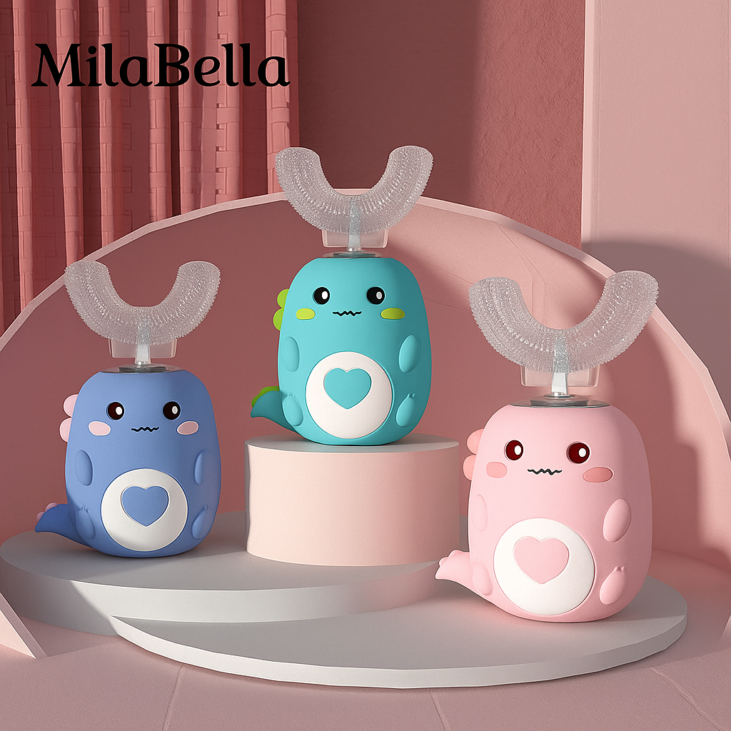 U-formet Elektrisk Tannbørste