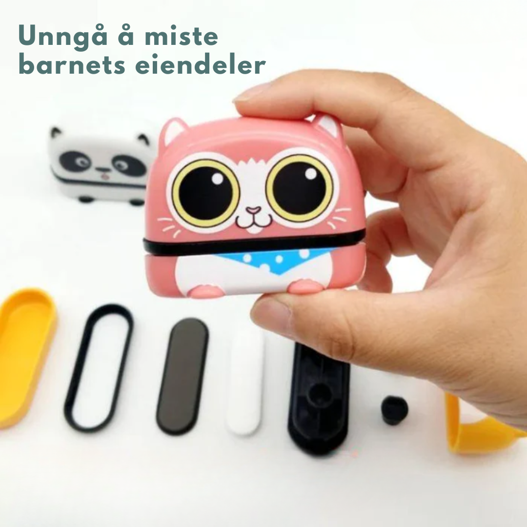 Navnestempelet – En enkel måte å holde orden på barnas eiendeler.