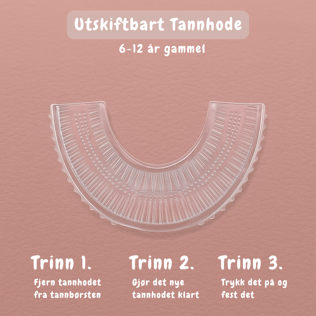 Tannhode til U-formet Tannbørste