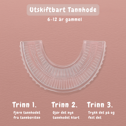 Tannhode til U-formet Tannbørste