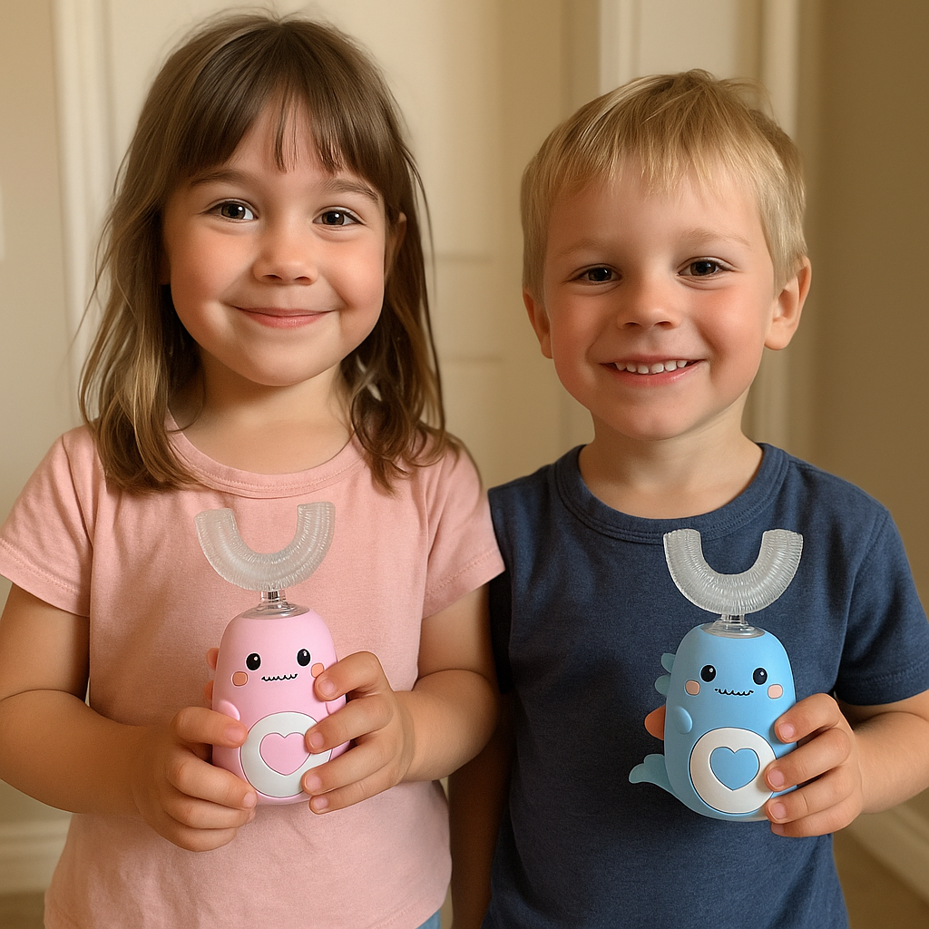 U-formet Elektrisk Tannbørste