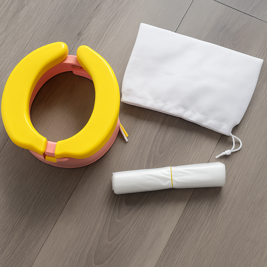 Utendørs Potty – Enkel & Sammenleggbar